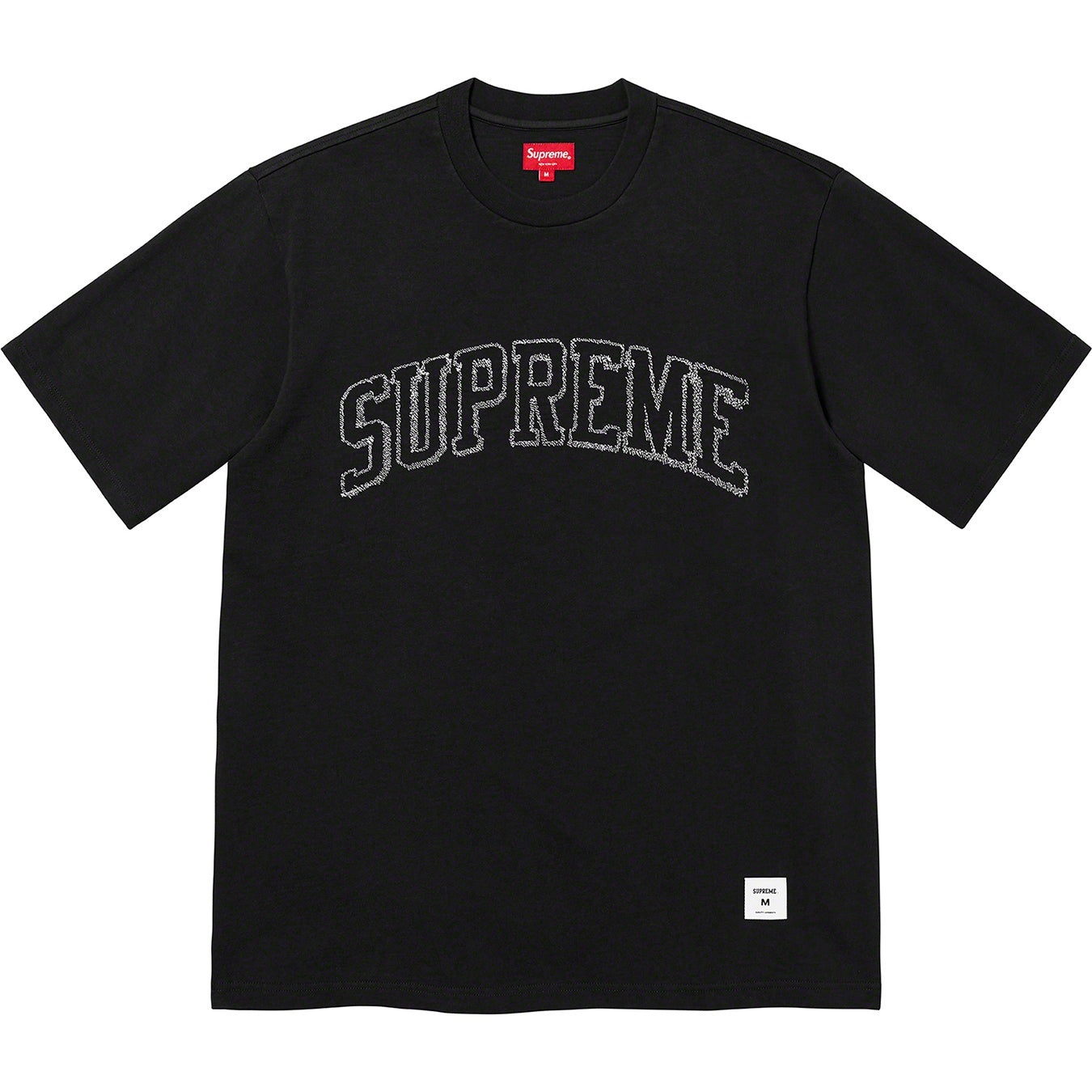 Sketch Embroidered S/S Top view 2